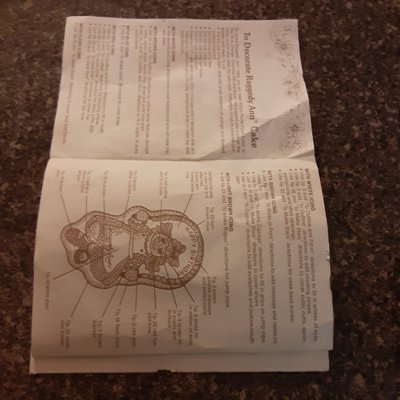 Vintage 1981 Wilton Raggedy Ann Cake Pan - Picture 13 of 15